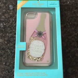 Kate Spade glitter phone case for IPHONE 8/7